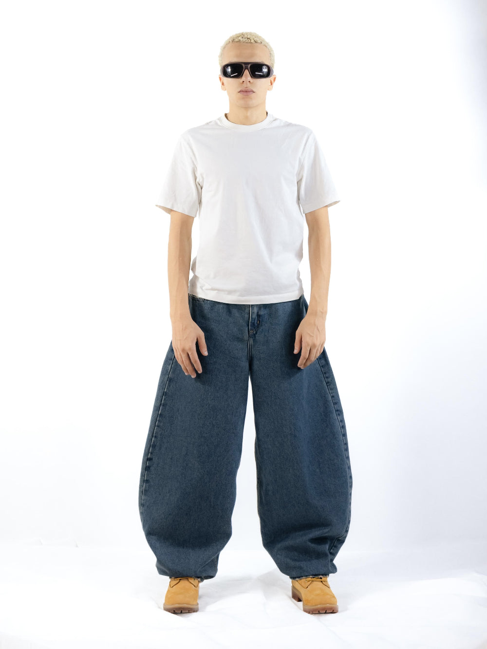 The Heritage Barrel Jeans Men - Blue