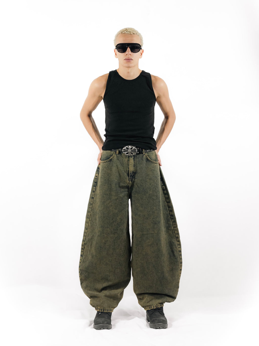 The Heritage Barrel Unisex Jeans - Beige