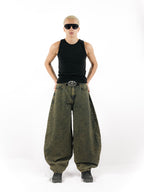 The Heritage Barrel Unisex Jeans - Beige