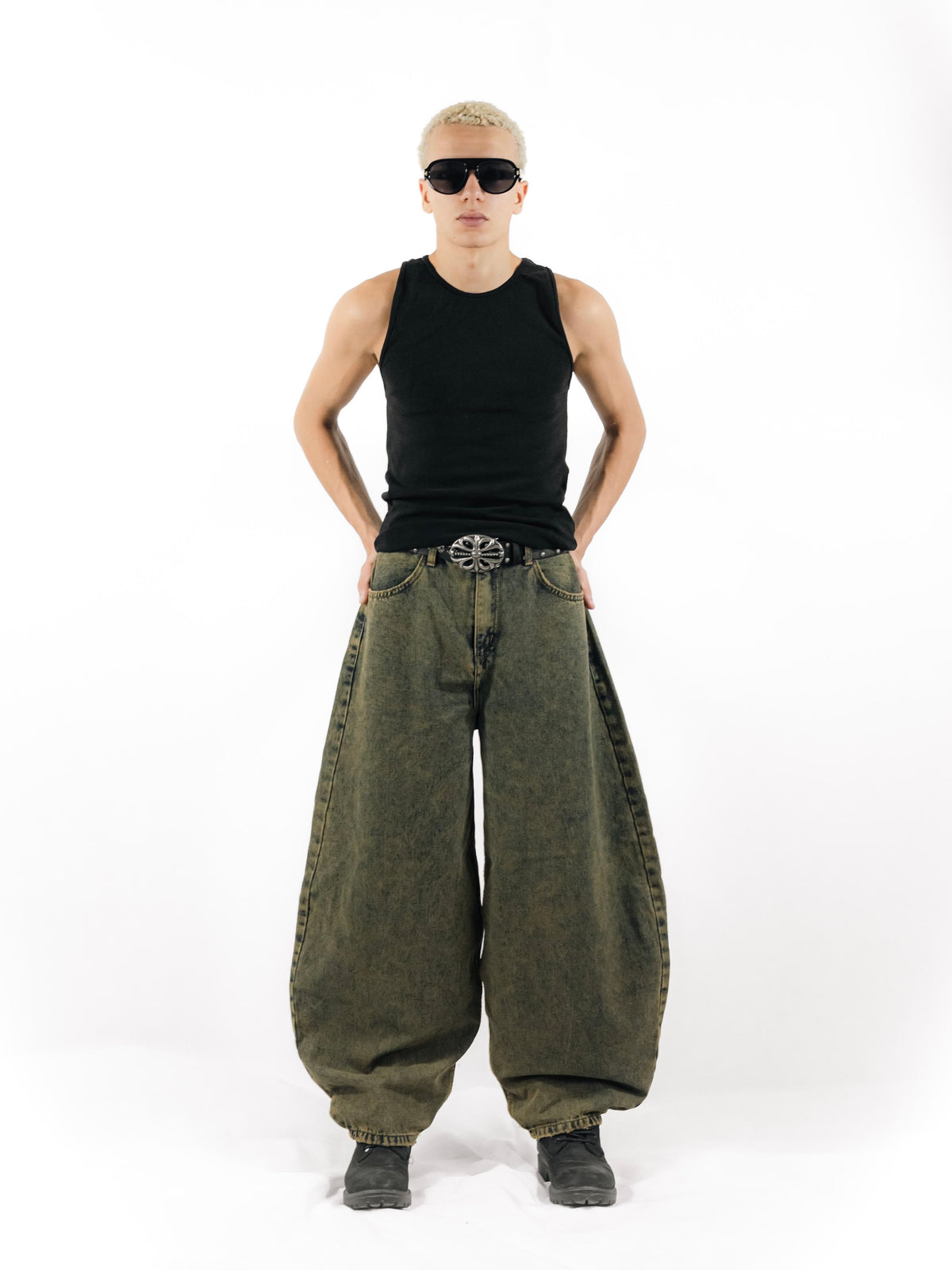 The Heritage Barrel Unisex Jeans - Beige