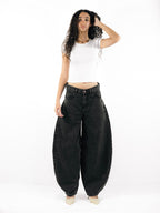 The Heritage Barrel Unisex Jeans - Gray