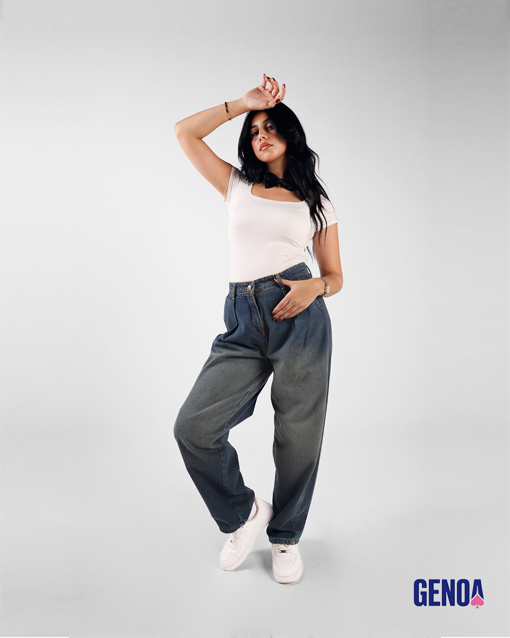 Classic Jeans - Dirty Washed Blue