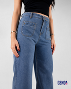 Flare Fit Jeans - Blue
