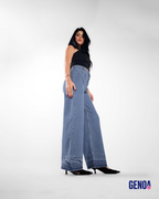 Flare Fit Jeans - Blue