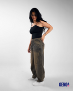 Loose Tapered Fit - Olive