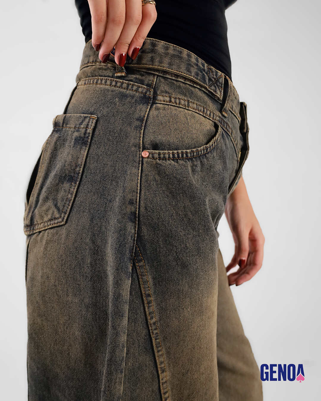Loose Tapered Fit - Olive