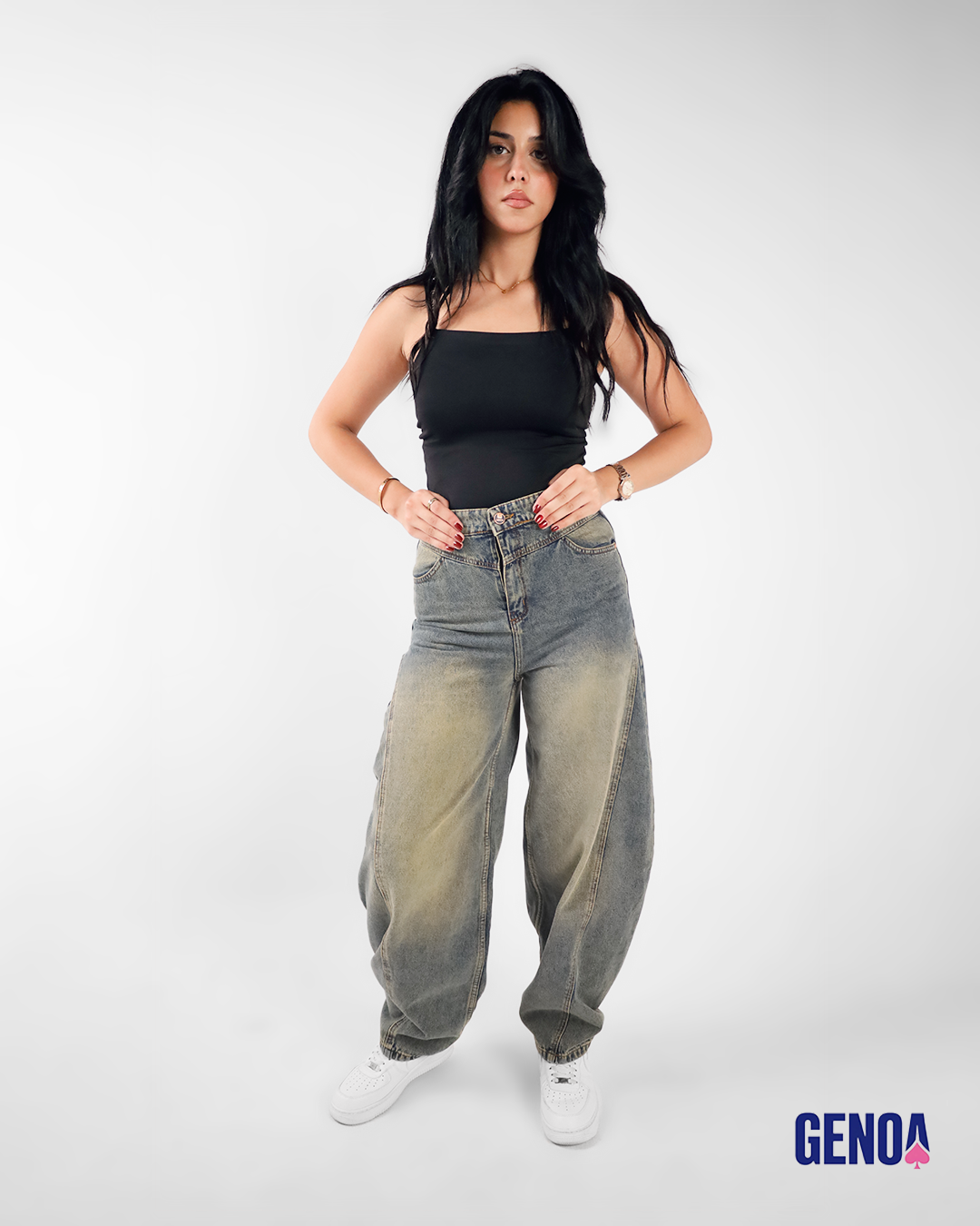Loose Tapered Fit - Gray