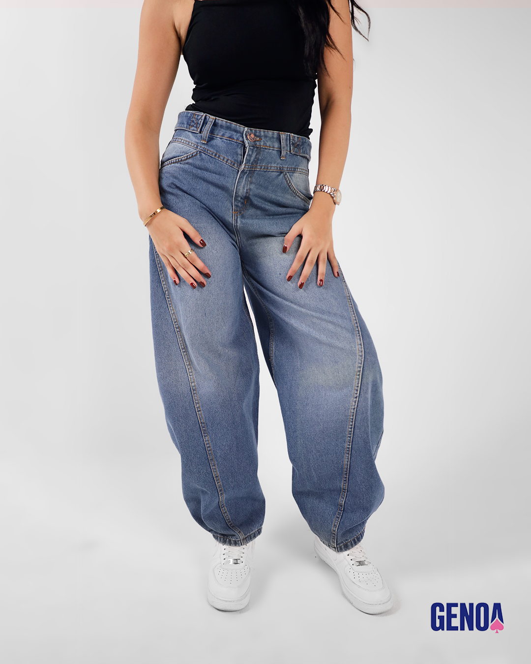 Loose Tapered Fit - Blue