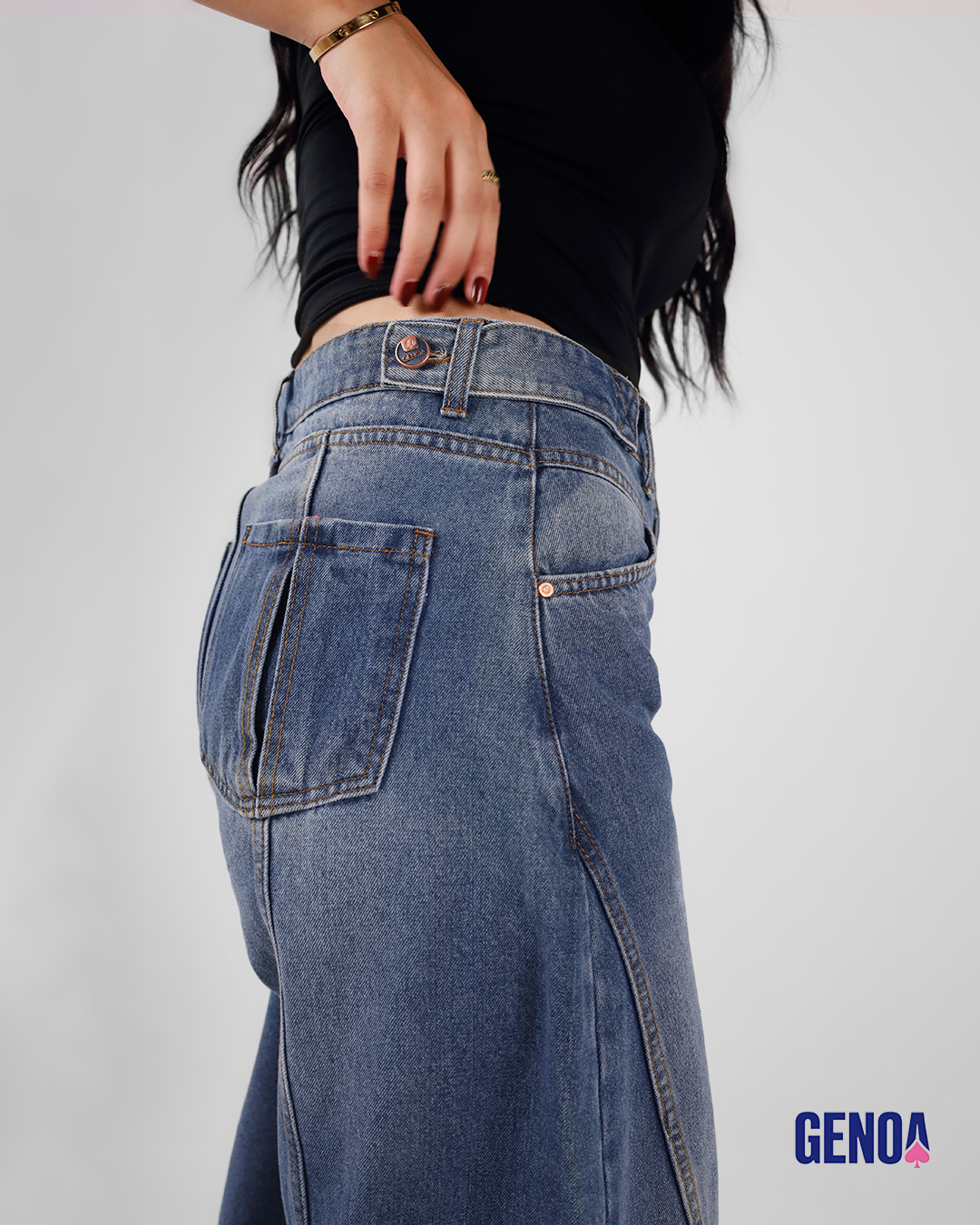 Loose Tapered Fit - Blue