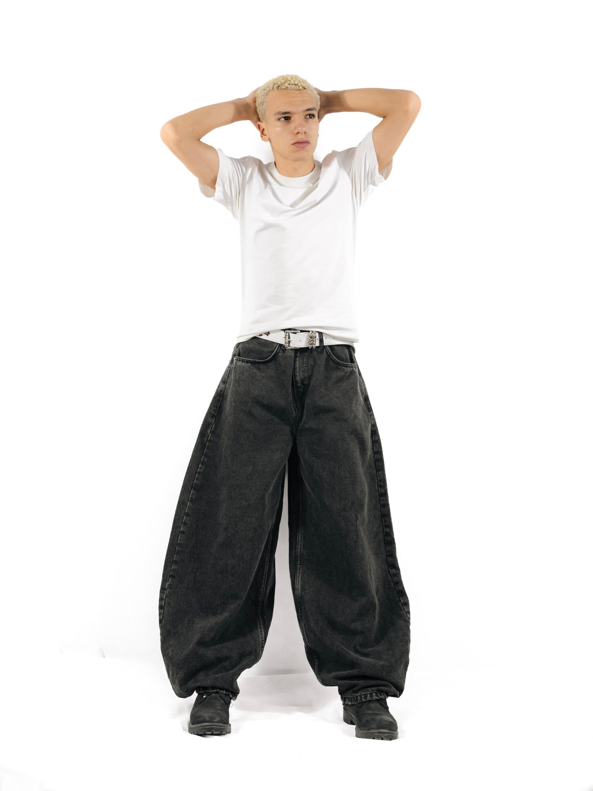 The Heritage Barrel Unisex Jeans - Gray