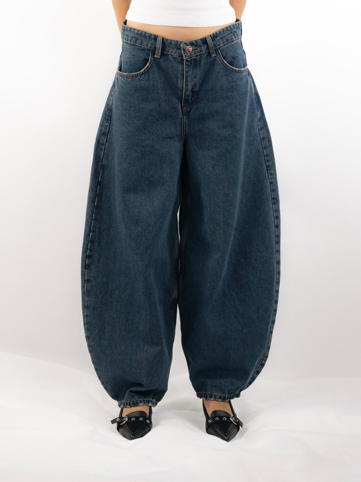 The Heritage Barrel Unisex Jeans - Olive