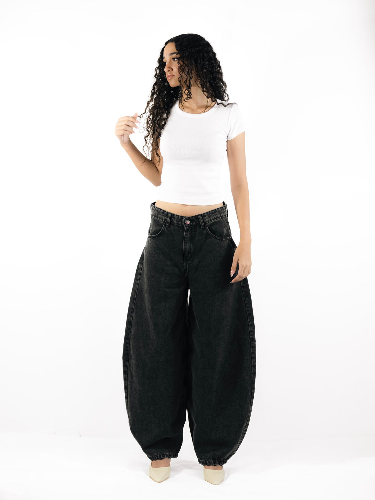 The Heritage Barrel Unisex Jeans - Gray