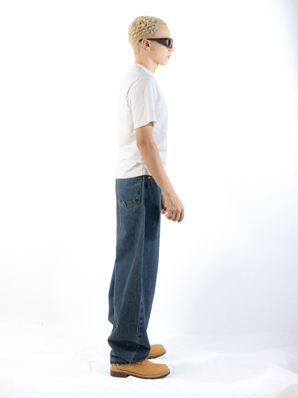 The Heritage Barrel Jeans Men - Blue