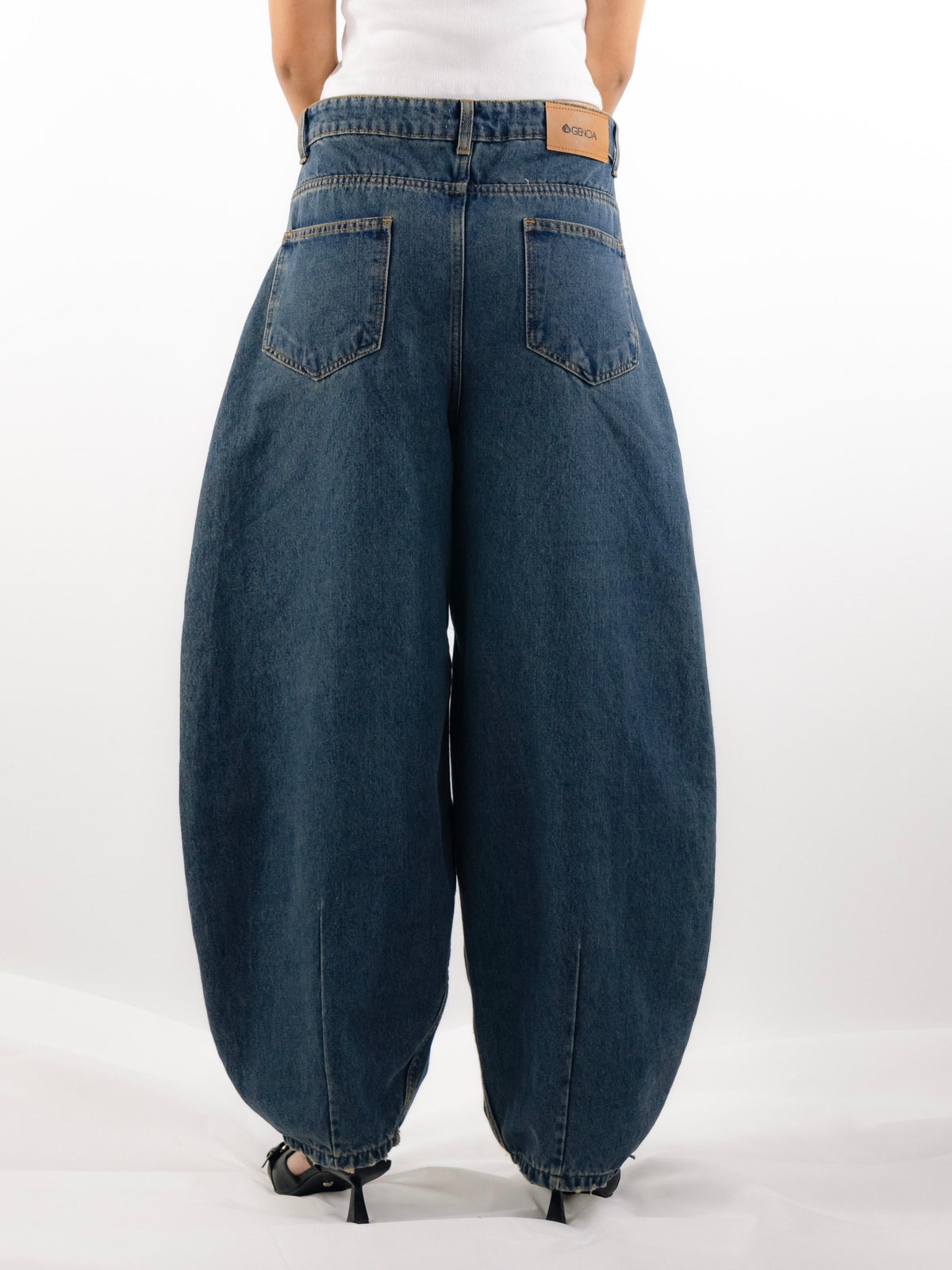 The Heritage Barrel Unisex Jeans - Blue
