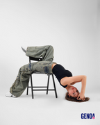 Baggy Jeans - Olive