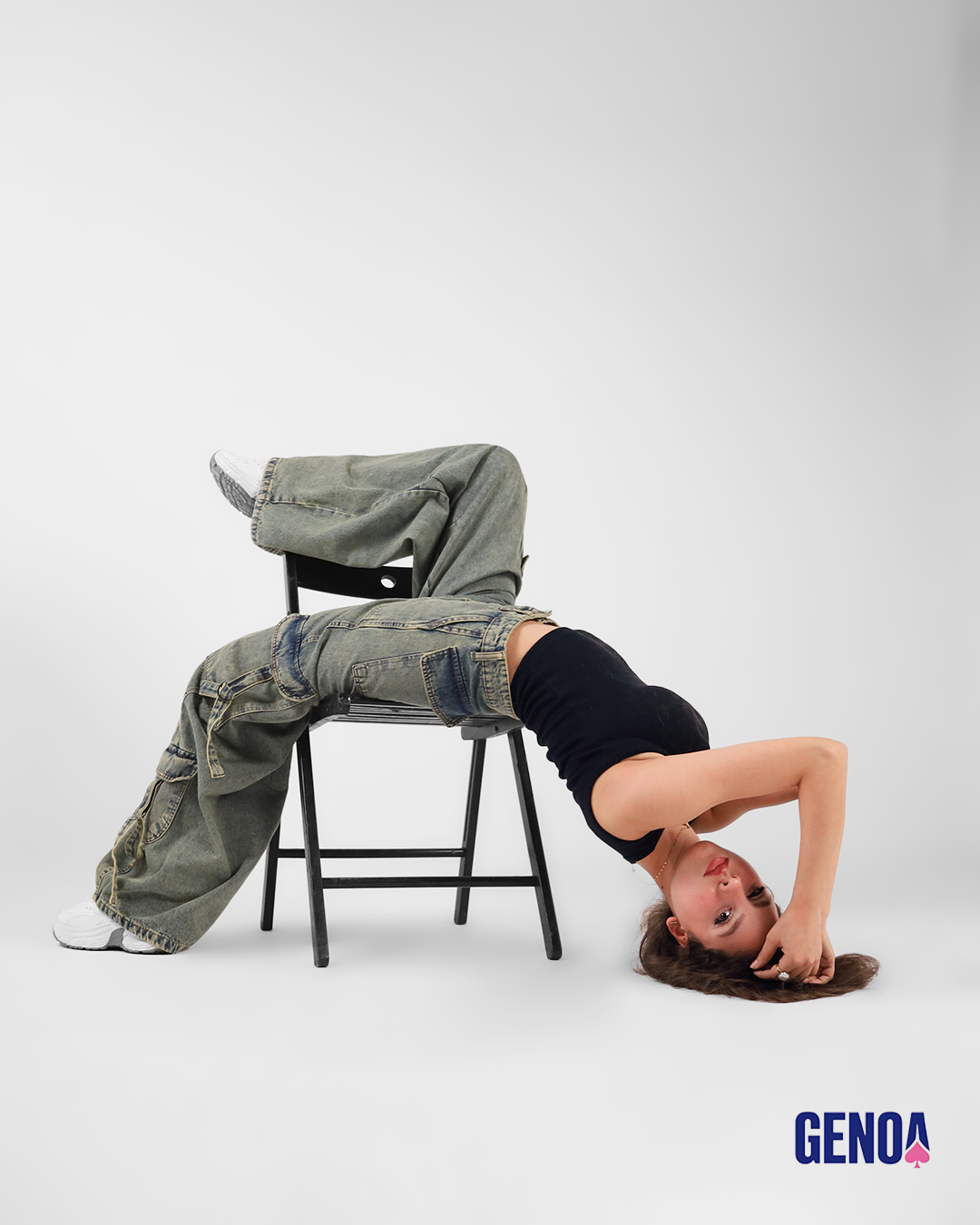 Baggy Jeans - Olive