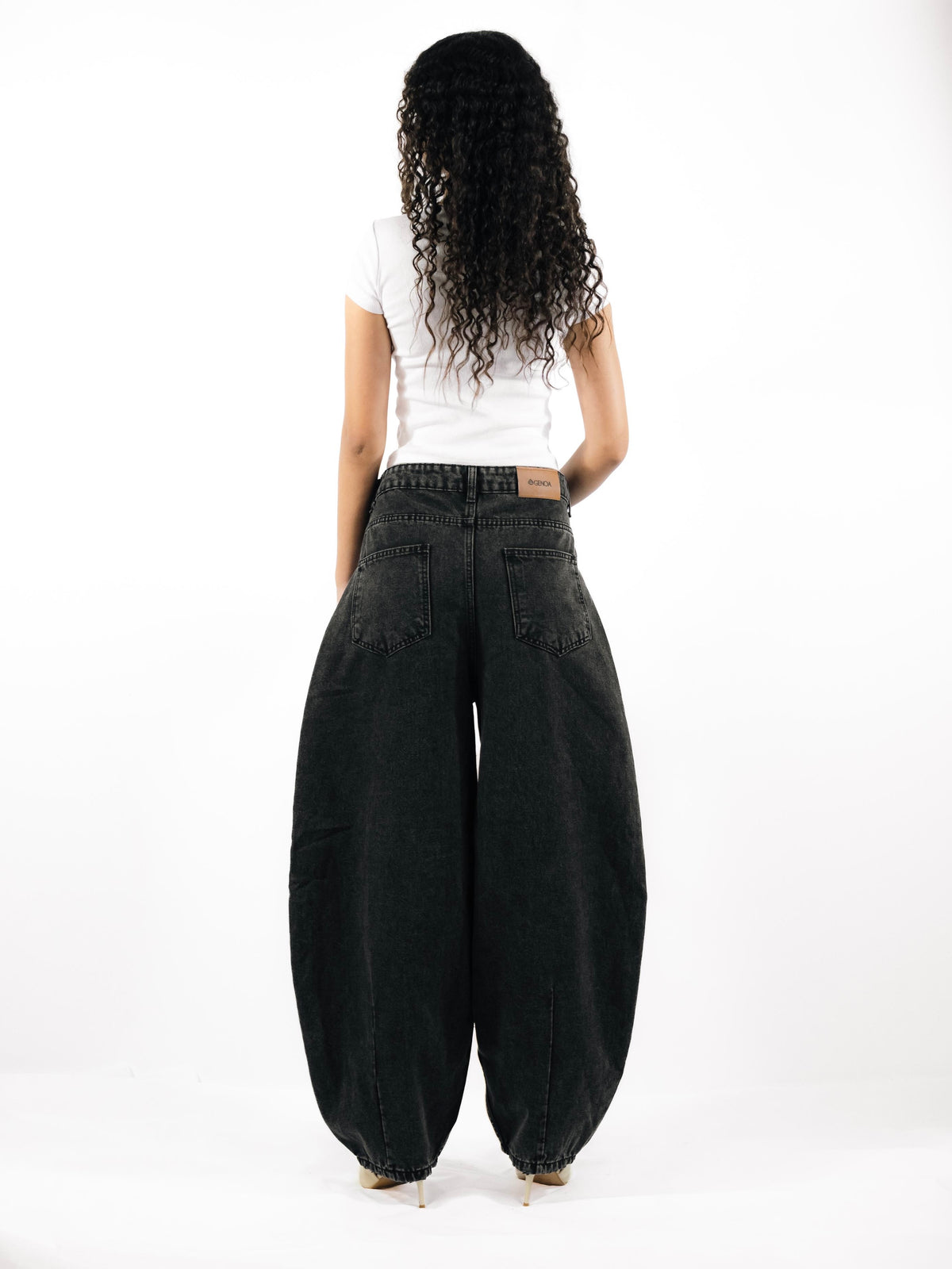 The Heritage Barrel Unisex Jeans - Gray