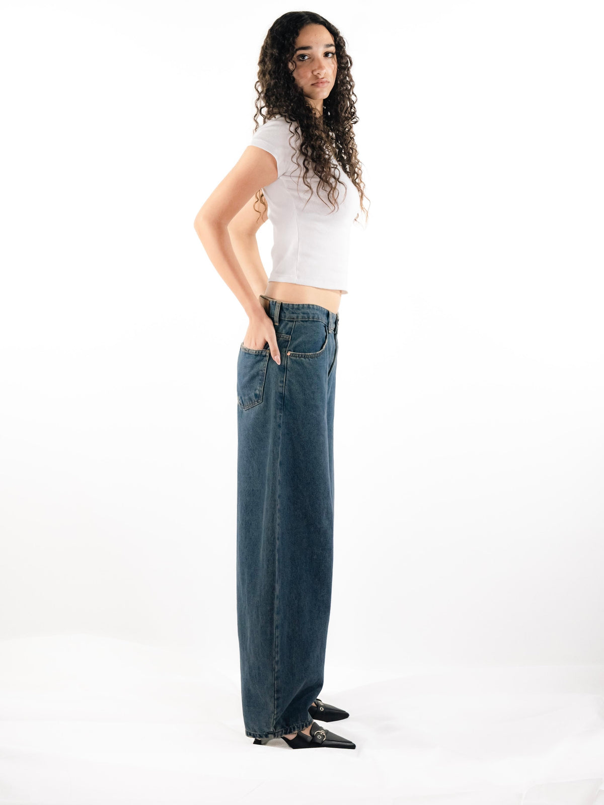 The Heritage Barrel Unisex Jeans - Blue
