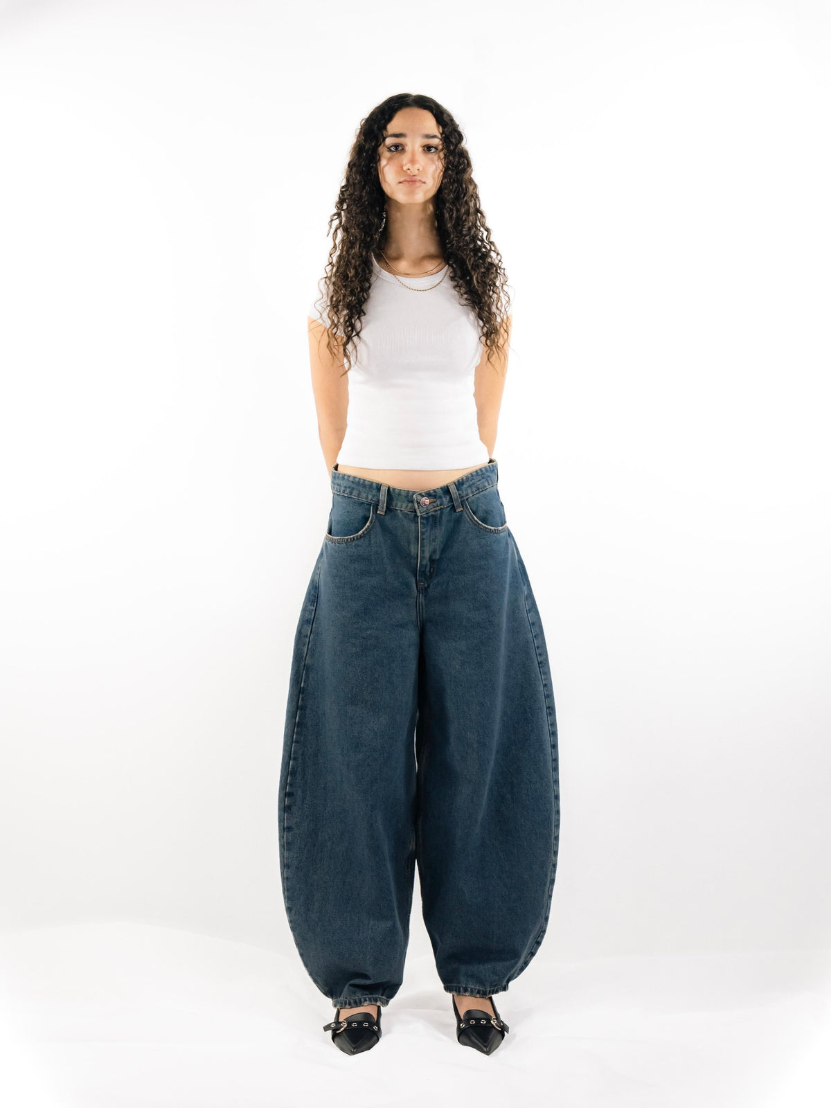 The Heritage Barrel Unisex Jeans - Blue
