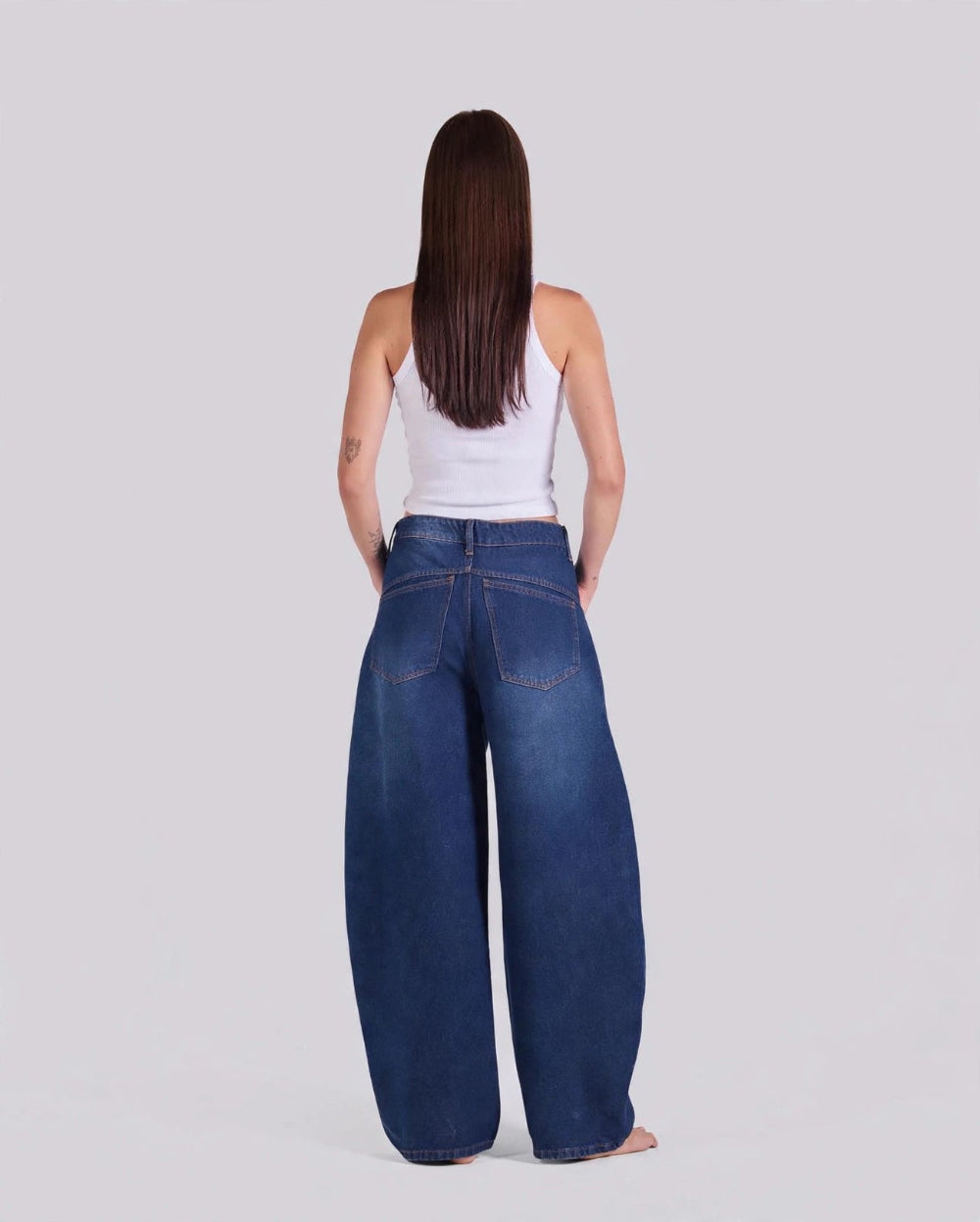 Extreme Baggy Jeans - Dark Blue - GENOA
