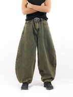 The Heritage Barrel Unisex Jeans - Beige