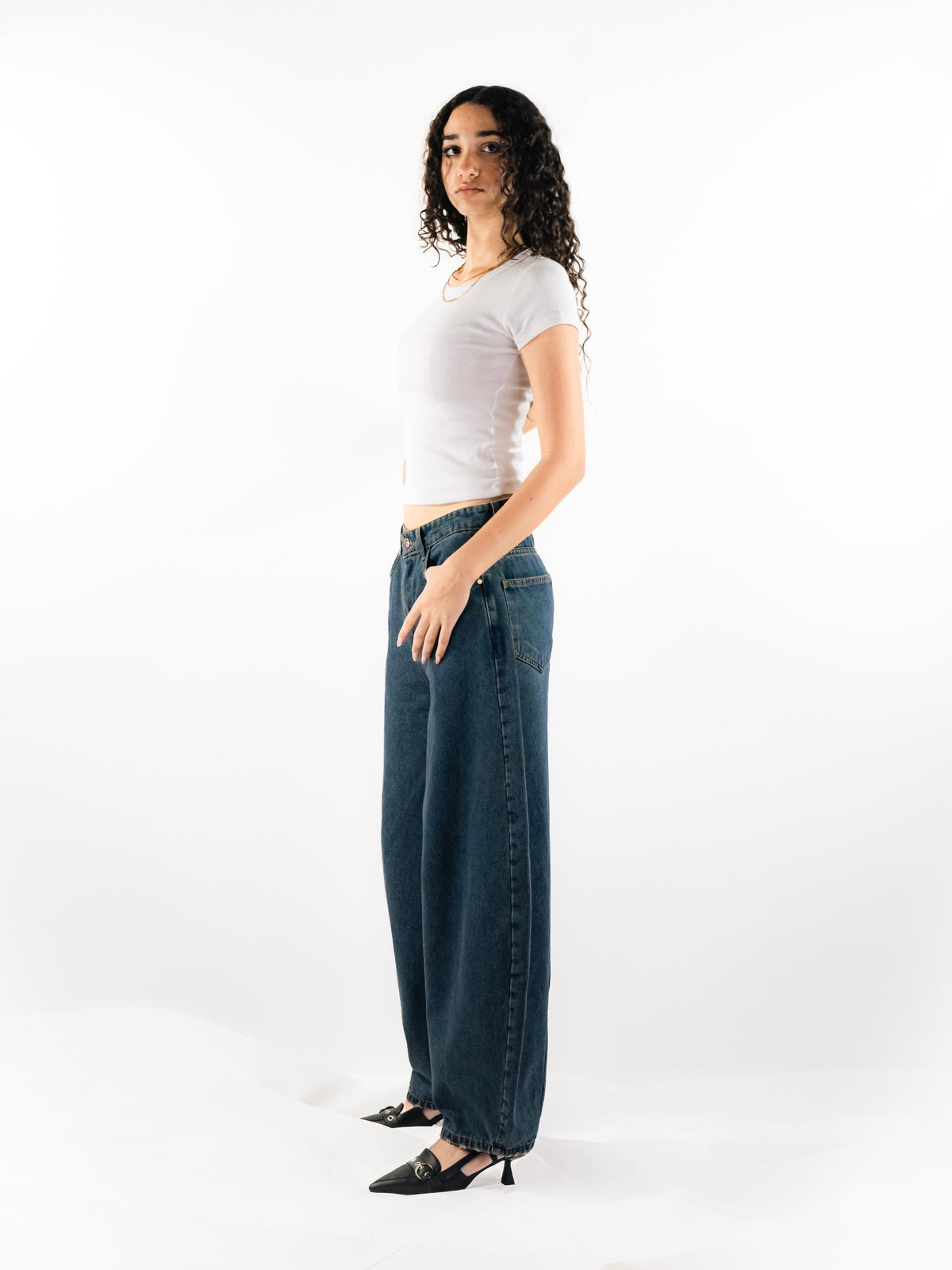 The Heritage Barrel Unisex Jeans - Blue