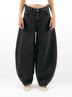 The Heritage Barrel Unisex Jeans - Gray