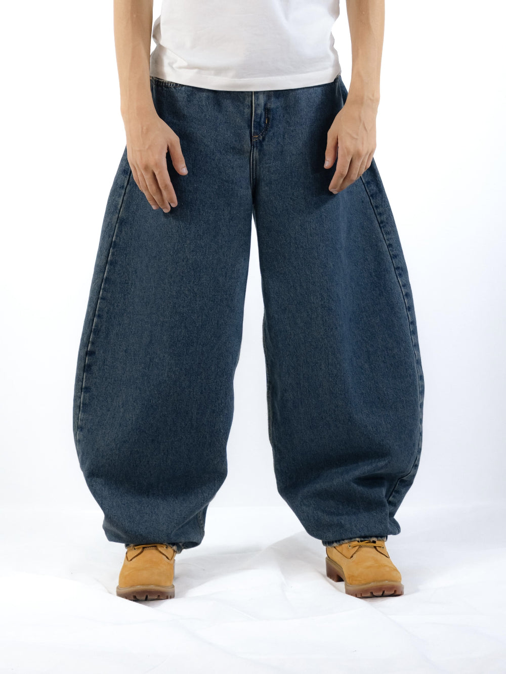 The Heritage Barrel Jeans Men - Blue