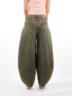 The Heritage Barrel Unisex Jeans - Beige