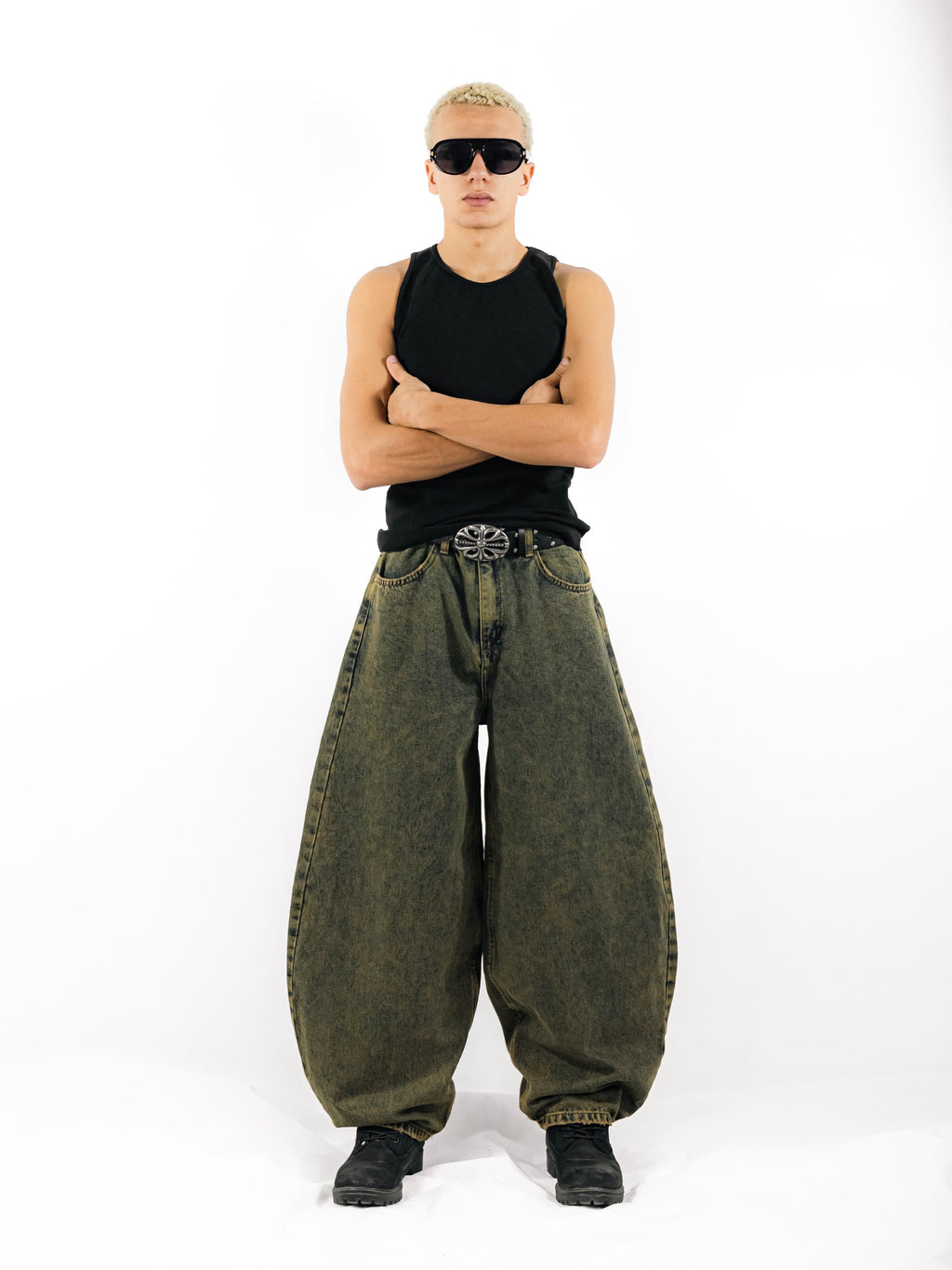 The Heritage Barrel Unisex Jeans - Beige