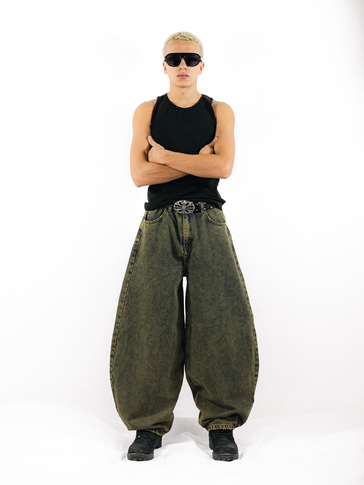 The Heritage Barrel Unisex Jeans - Beige