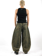 The Heritage Barrel Unisex Jeans - Beige