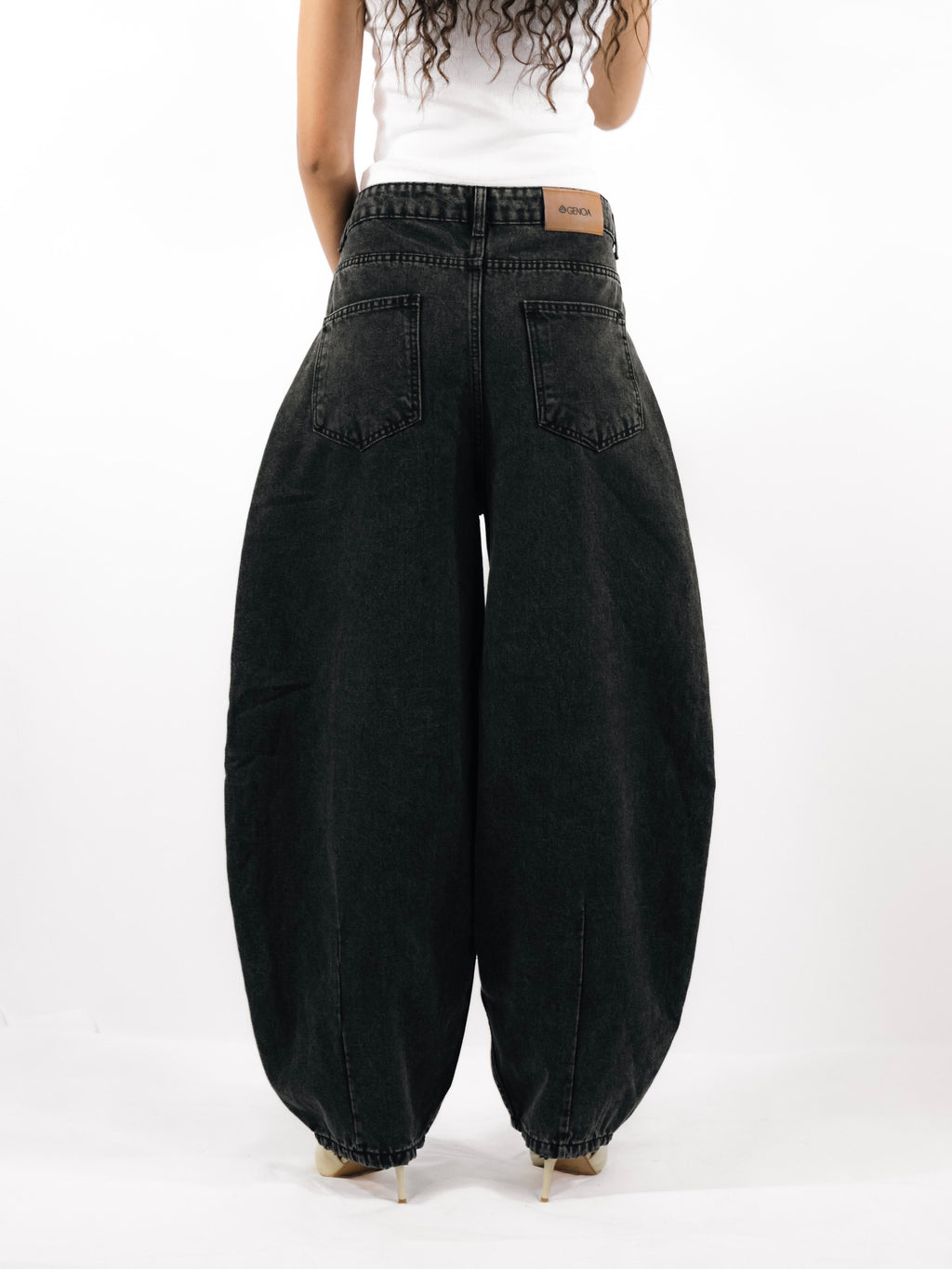 The Heritage Barrel Unisex Jeans - Gray