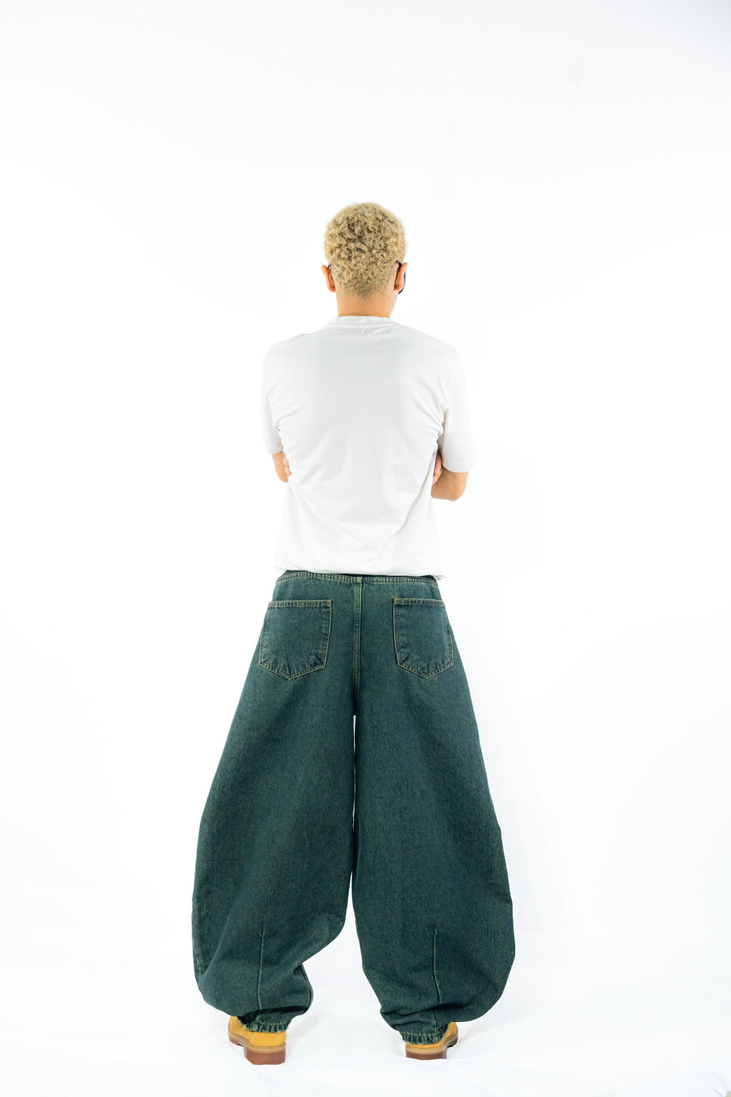 The Heritage Barrel Unisex Jeans - Olive