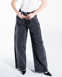 Wide Leg Denim Pants