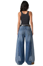 American Super Wide Leg Jeans - Light Blue - GENOA