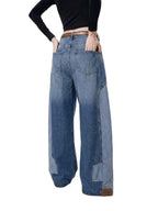 American Super Wide Leg Jeans - Light Blue - GENOA