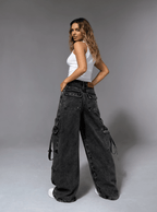 Baggy Jeans - Gray - GENOA