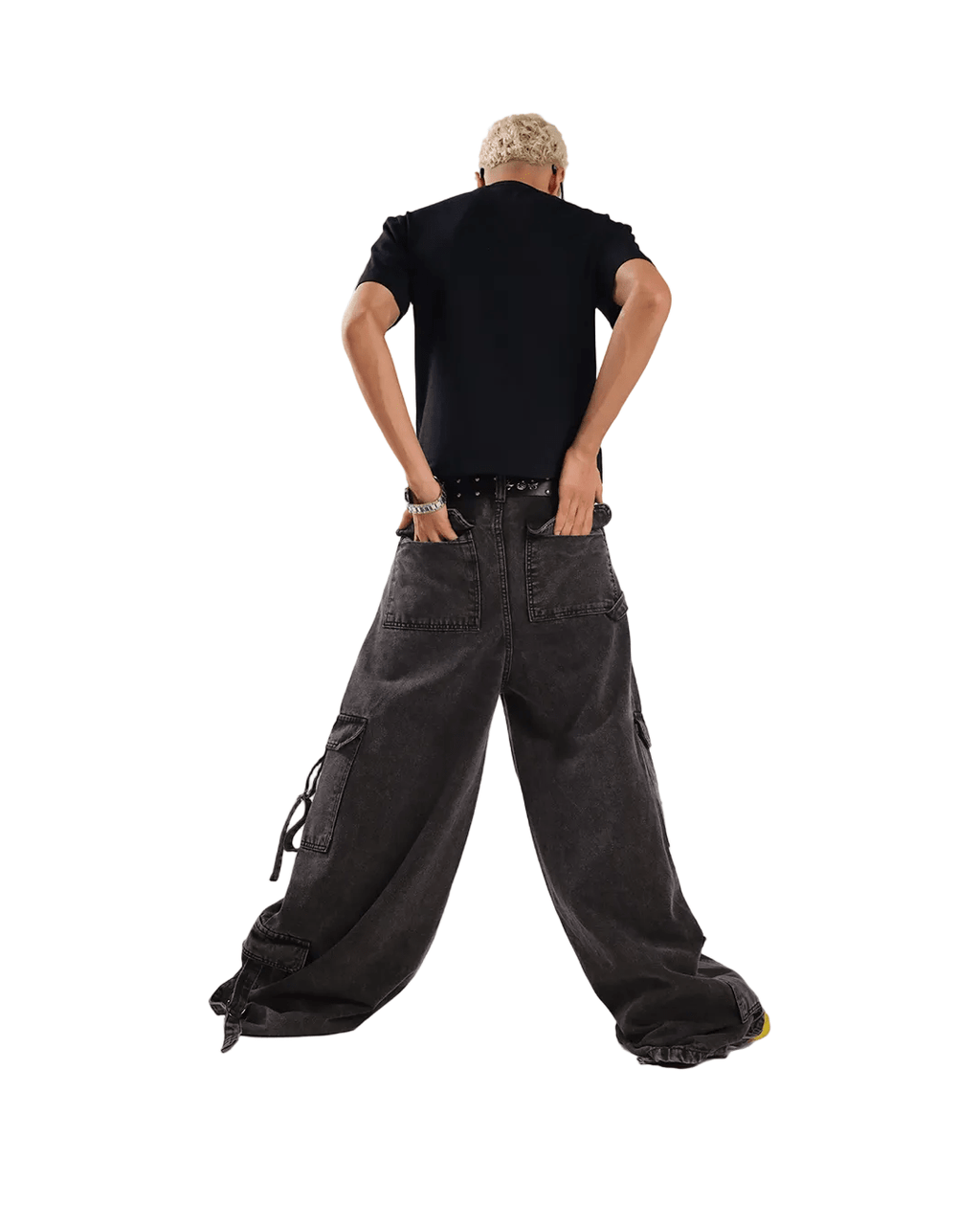 Super Baggy Unisex Jeans - Gray - GENOA