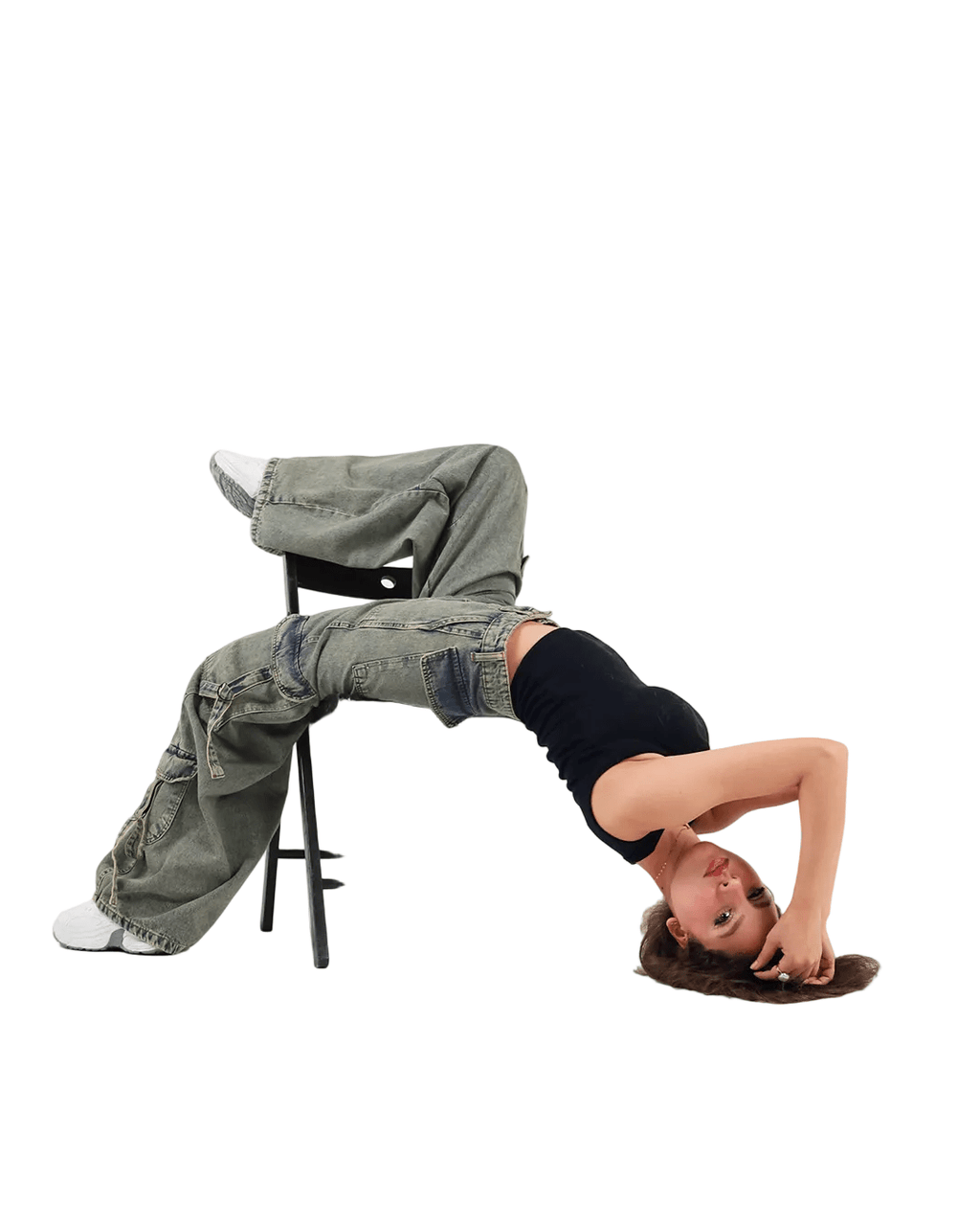 Super Baggy Unisex Jeans - Olive - GENOA