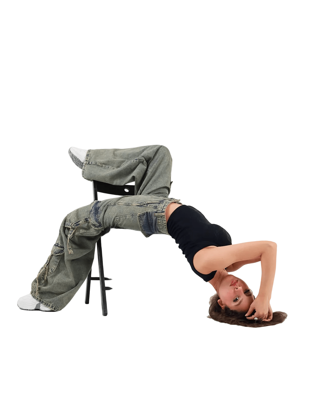 Super Baggy Unisex Jeans - Olive - GENOA