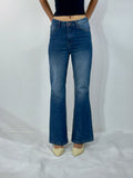 Blue Italian Flare Jeans - Stylish & Trendy - GENOA