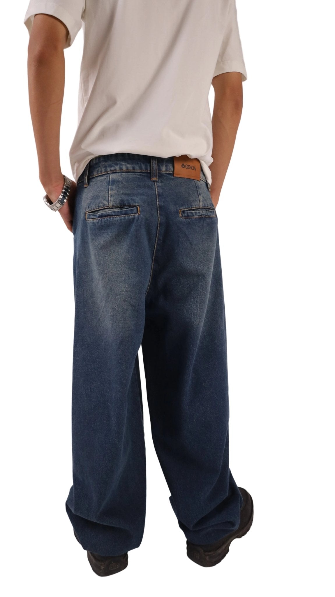 Blue Classic Jeans Unisex -Stylish & Trendy - GENOA