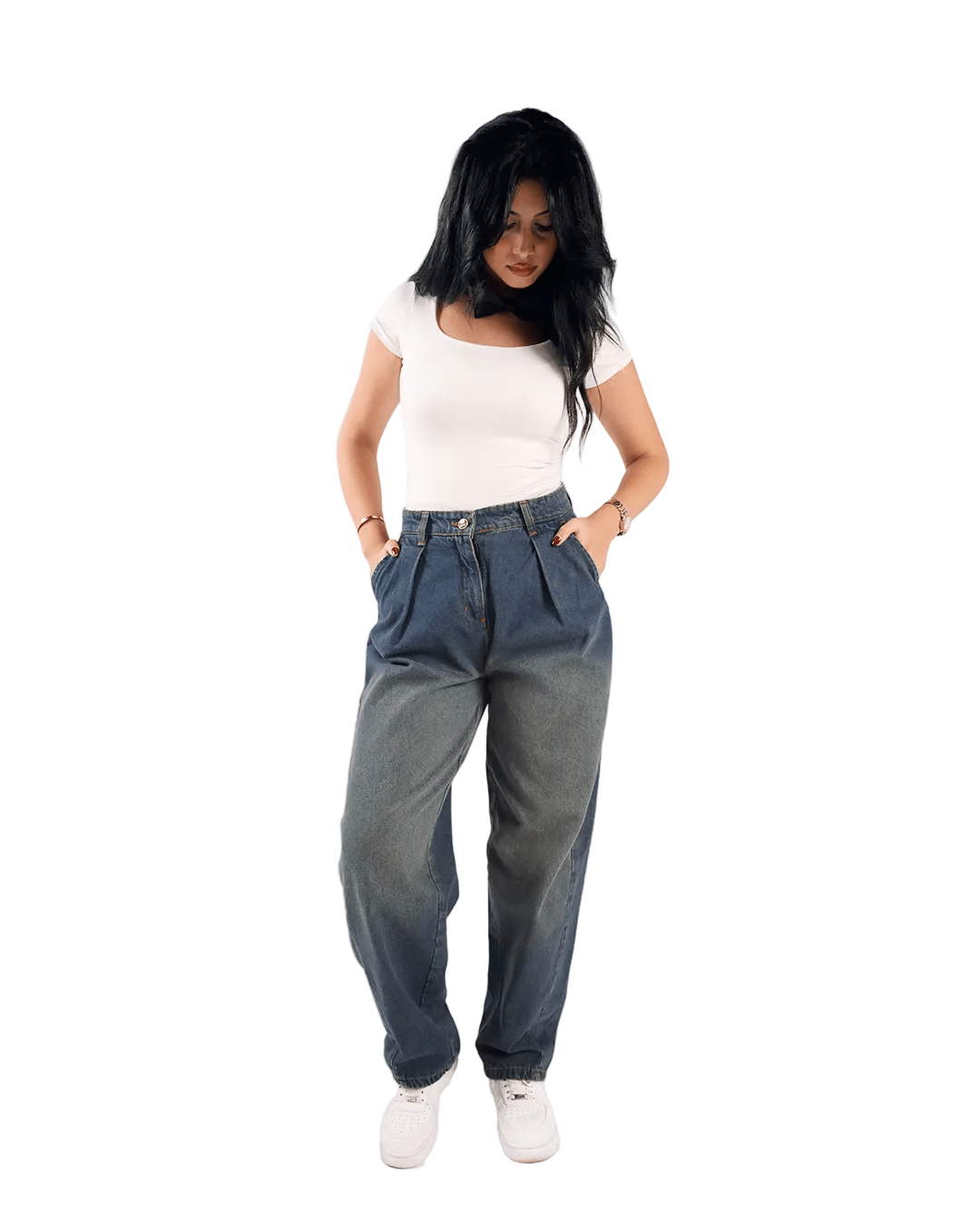 Classic Jeans Unisex - Washed Blue - GENOA