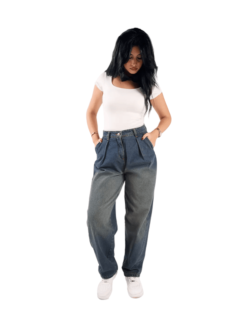 Classic Jeans Unisex - Washed Blue - GENOA