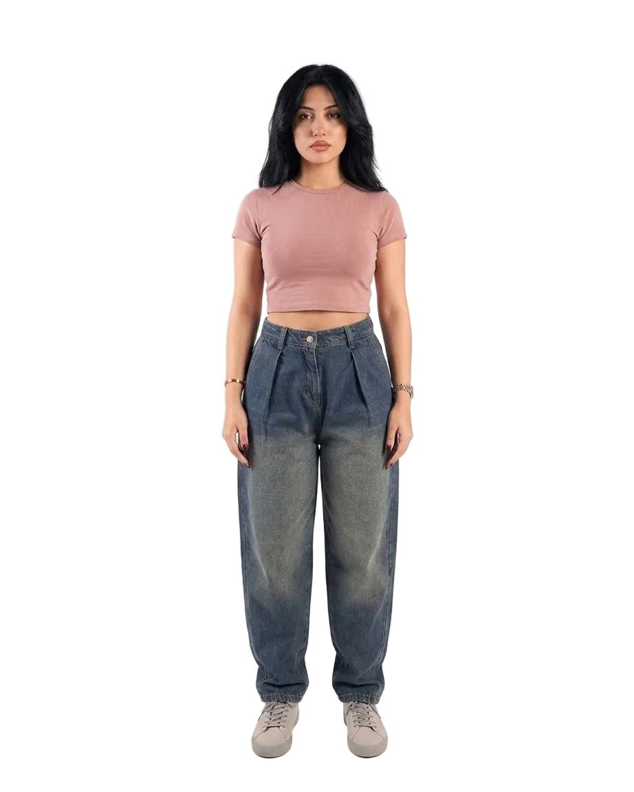 Classic Jeans Unisex - Washed Blue - GENOA