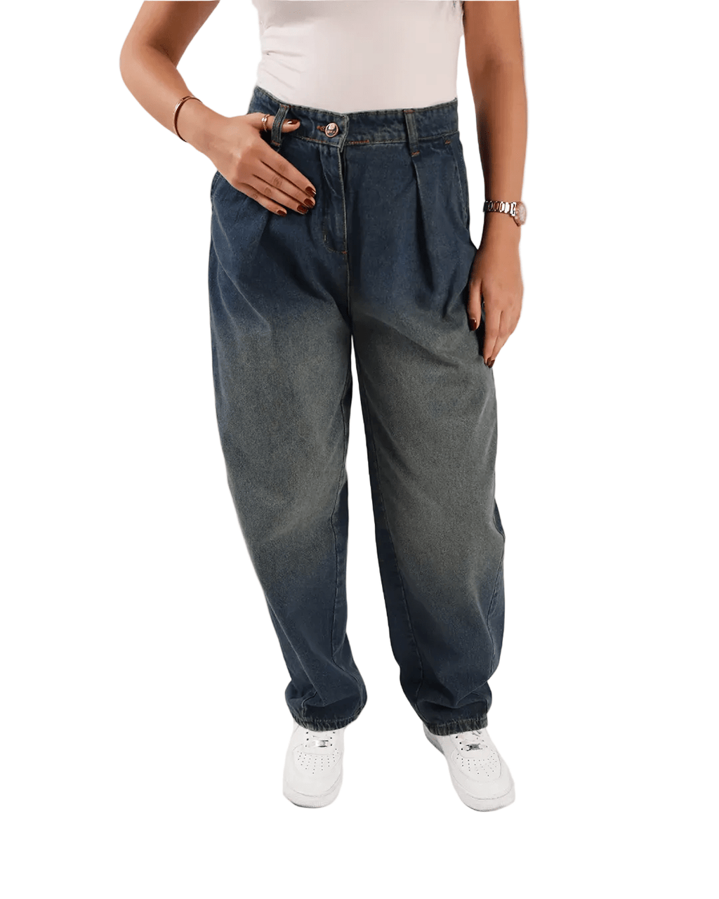 Classic Jeans Unisex - Washed Blue - GENOA