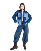 Long Sleeve Denim Shirt - Blue - GENOA
