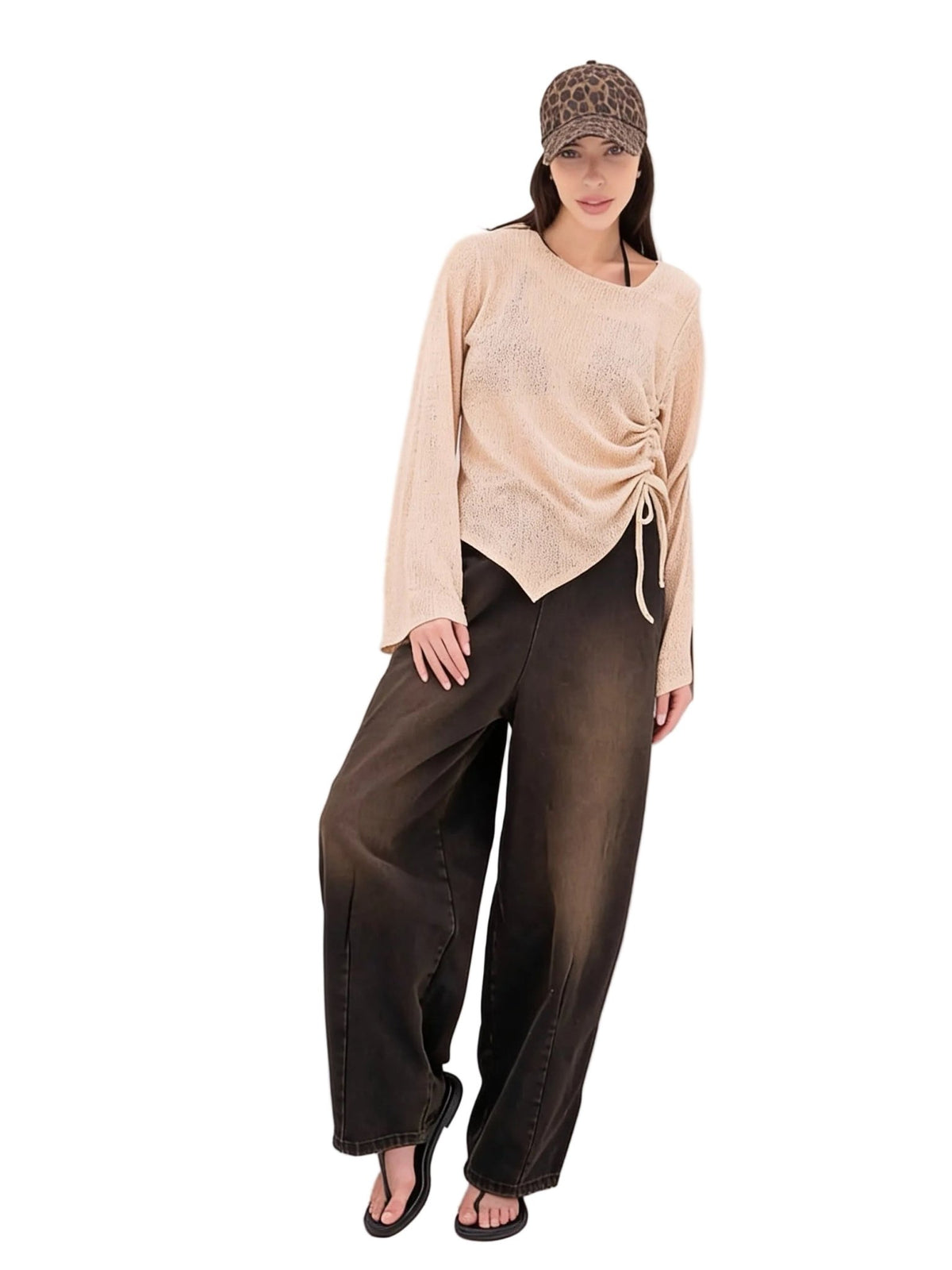 The Sovereign Elastic Jeans - Black - GENOA