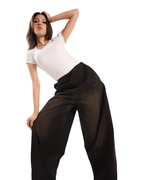 The Sovereign Elastic Jeans - Black - GENOA